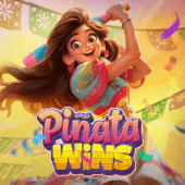 Pinata Wins hot slot game cover with fiesta pinata theme
